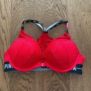 VS PINK Front clasp push up bra